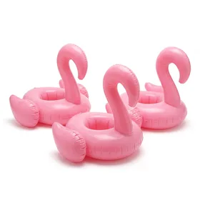 GoFloats Inflatable Pool Drink Holders (3-Pack)