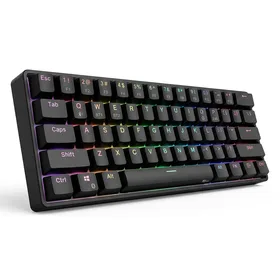 RK ROYAL KLUDGE RK61 Wireless 60% Triple Mode Mechanical Keyboard