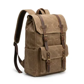 Modoker Vintage Laptop Backpack for Women and Men
