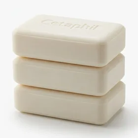 Cetaphil Deep Cleansing Face and Body Bar Soap (Pack of 3)