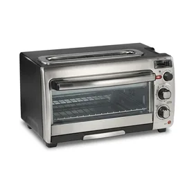 Hamilton Beach 2-in-1 Countertop Oven and Long Slot Toaster
