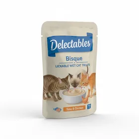 Hartz Delectables Bisque Lickable Wet Cat Treats