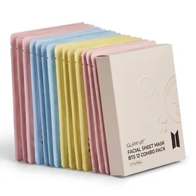 Glam Up Facial Sheet Masks 12-Combo Pack