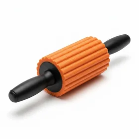 Tiger Tail 11 inch Massage Stick Portable Roller, Handheld Deep Tissue Foam Roller