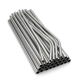 Reusable Stainless Steel Metal Straws (20-Pack)
