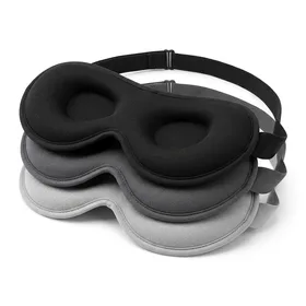 3D Contoured Sleep Mask 3-Pack