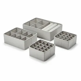 SimpleHouseware Closet Underwear Organizer Drawer Divider 4 Set