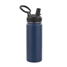 Takeya Actives Insulated Stainless Steel Water Bottle with Straw Lid, 24 oz