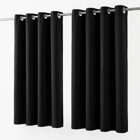 Deconovo Blackout Short Curtains, 45 Inch Long