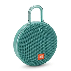 JBL Clip 3 Waterproof Portable Bluetooth Speaker (River Teal)