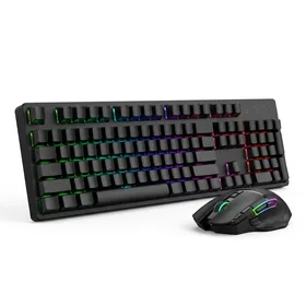 Havit Mechanical Keyboard and Mouse Combo RGB Gaming 104 Keys