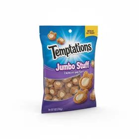 Temptations Jumbo Stuff Crunchy and Soft Cat Treats (14 oz)