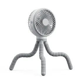 WiHoo Mini Handheld Stroller Fan, Personal Portable Fan Car Seat Baby Fan with Flexible Tripod