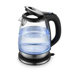 Stariver Electric Kettle, 2L BPA-Free Glass with LED