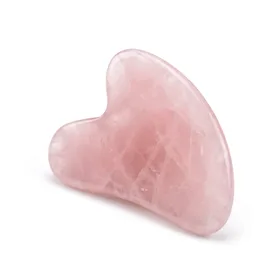 Rose Quartz Gua Sha Massage Tool