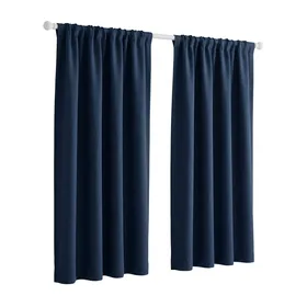 NICETOWN Bedroom Short Draperies Blackout Curtain Panels