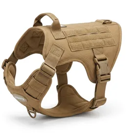 Auroth Tactical Dog Harness, No Pull Adjustable