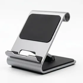 LISEN Cell Phone Stand, Adjustable Phone Stand for Desk, Thick Case Friendly