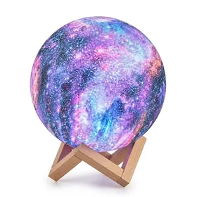 Mind-glowing 3D Galaxy Moon Lamp (5.9 inch)