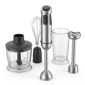 5-In-1 Immersion Hand Blender with 12-Speed and Turbo Mode