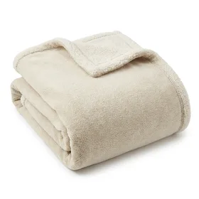 Bedsure Sherpa Fleece Throw Blanket