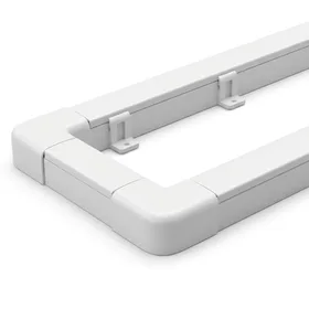 Delamu Cable Hider, 157 Inch Cord Cover for Wall Mounted TV and Desk Setup