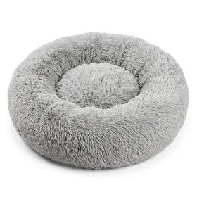 Best Friends by Sheri The Original Calming Donut Cat and Dog Bed in Lux Fur