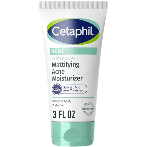 Cetaphil Gentle Clear Mattifying Acne Face Moisturizer
