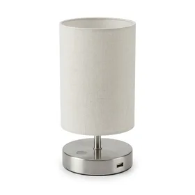 Bedside Lamp with USB Port and Touch Control