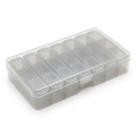 Weekly Pill Organizer Travel Case (7-Day, 3 Times Daily)