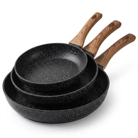 Caannasweis 3-Piece Nonstick Cookware Set