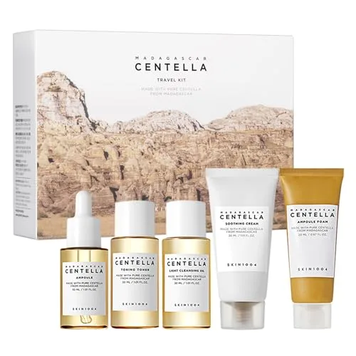 SKIN1004 Centella Travel Kit, Korean Skin Care Set of 5