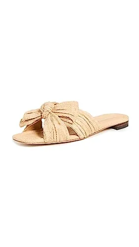 Loeffler Randall Daphne Pleated Bow Slides