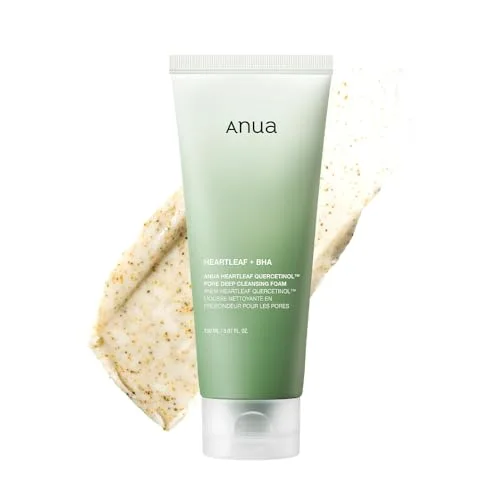Anua Heartleaf Quercetinol Pore Deep Cleansing Foam (5.07 fl oz)