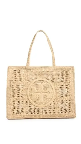 Tory Burch Women's Ella Hand Crocheted Large Tote
