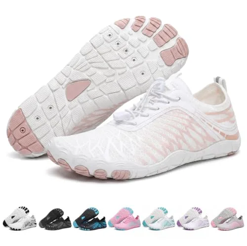 ELETON Barefoot Shoes Women Men Hiking Water Shoes Wide Toe Box Zero Drop