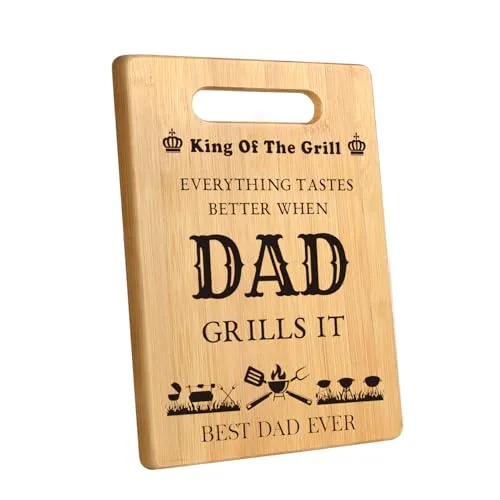 Dad Cutting Board Gift from Daughter or Son