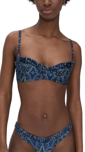Peixoto Women's Emmy Bikini Top, Bandana Dandy