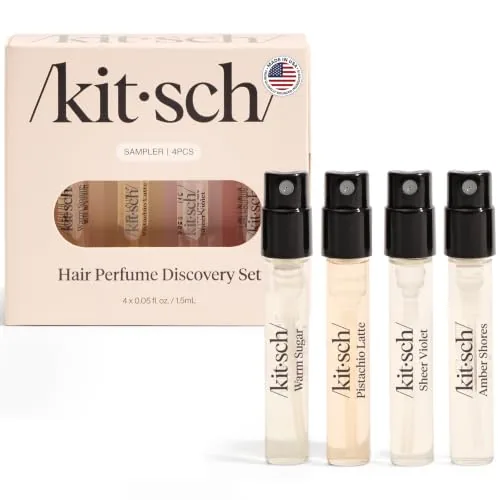 Kitsch Hair Perfume Discovery Set, 4 Scents
