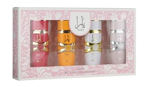 Lattafa My Yara Collection, 4 x 25ml Eau de Parfum Gift Set