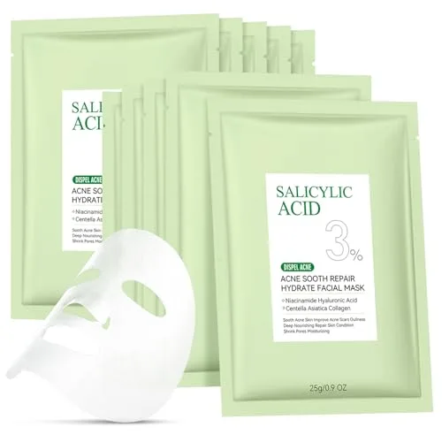YTRAJU Anti Acne Face Mask with Salicylic Acid