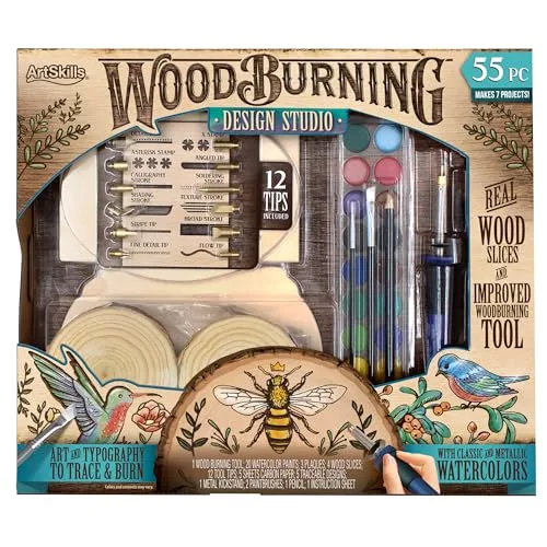 ArtSkills Wood Burning Tool Kit (55 Pieces)