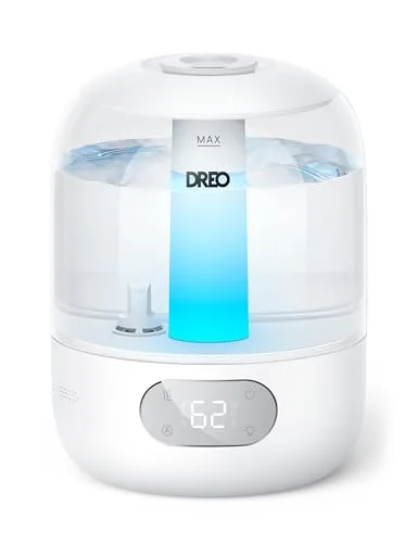 DREO 3L Humidifiers for Bedroom, 30H Runtime, 26 dB Quiet, New Edition