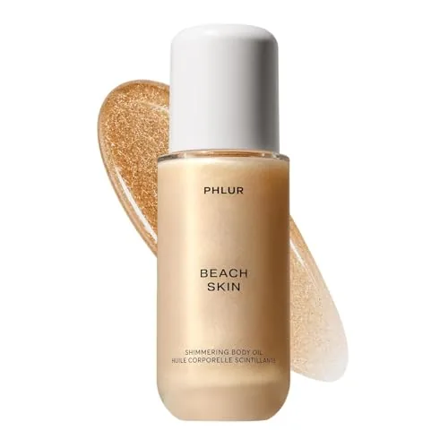 PHLUR Beach Skin Shimmering Body Oil with Ceramides