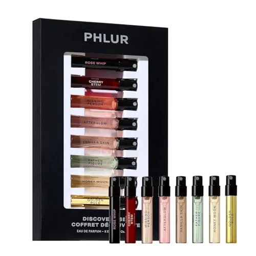 PHLUR Fragrance Discovery Set 2026, 8 Piece Perfume Sample Set
